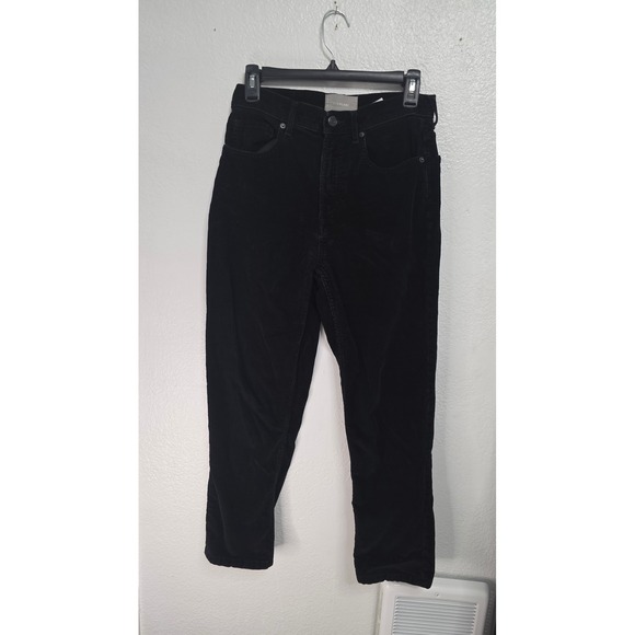 Everlane Pants - Everlane Corduroy Pants Womens 27 Black Excellent